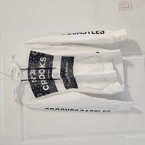 Crooks & Castles White hoodie